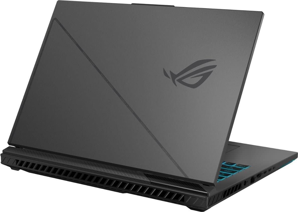 The Asus ROG Strix G18, where state-of-the-art hardware meets a stunning 18-inch QHD+ display.